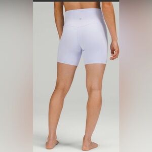 NWOT NEW Lululemon Align High-Rise Short 6" Pastel Blue